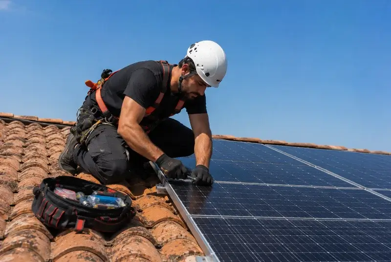 Maintenance et monitoring de panneaux solaires à Soustons